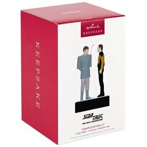 New! Star Trek: The Next Generation Spock & Data Hallmark Keepsake Ornament